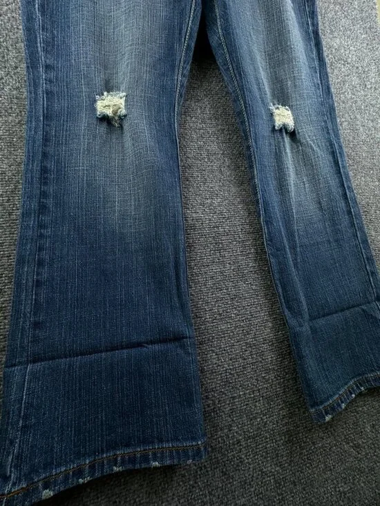 NWT Stetson Women Blue Cotton Blend 816 Fit Cropped Jeans Size 12 ACTL 34x28 - Picture 5 of 16